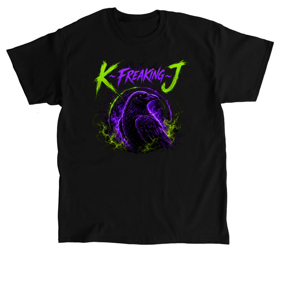 The Raven Line, a Black Classic Unisex Tee