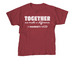 Together We Make a Difference - Market @ IFCS, a Cardinal Red Youth Unisex Tee