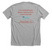 PAINT THE V: Embrace the Bush, a Athletic Heather Premium Unisex Tee (back-view)