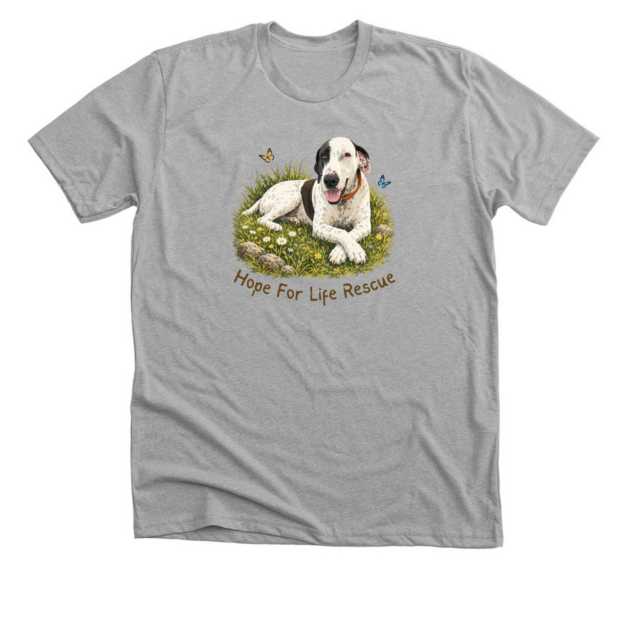 Pearly Girl, a Athletic Heather Premium Unisex Tee