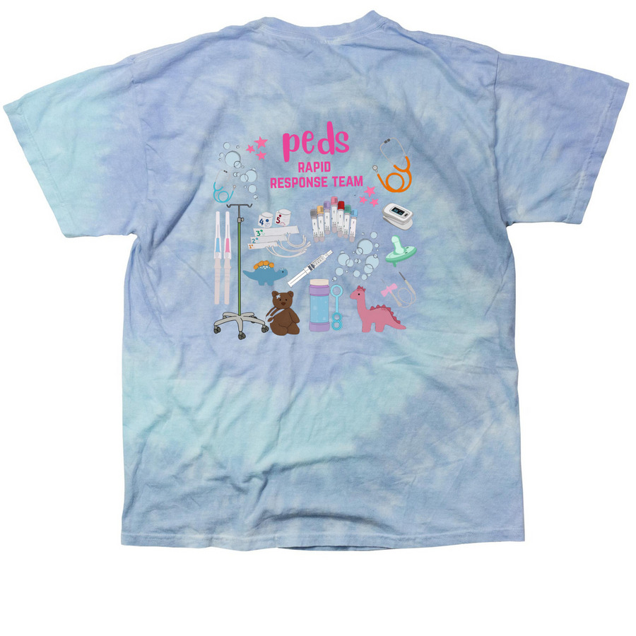 2026 RRT shirts (+ back design), a Lagoon Classic Tie Dye Tee (back-view)