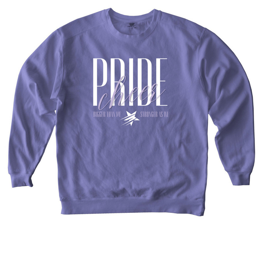 BTMSAW Crewneck / Adult + Youth Tee, a Violet Comfort Colors Crewneck Sweatshirt