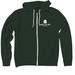 Alki Co-op Adult Zip Up, a Heather Forest Zip Up Hoodie