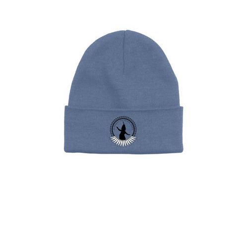 Taupou Beanie, a Sea Ice Printed Base Camp Beanie