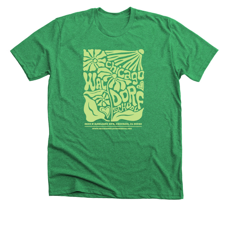 Flower Power, a Heather Kelly Premium Unisex Tee