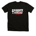 KARATE IS DEAD, a Solid Black Blend Premium Unisex Tee
