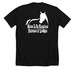 NEW LIFE EQUINE RESCUE AND LODGE INC. nfp, a Solid Black Blend Premium Unisex Tee (back-view)