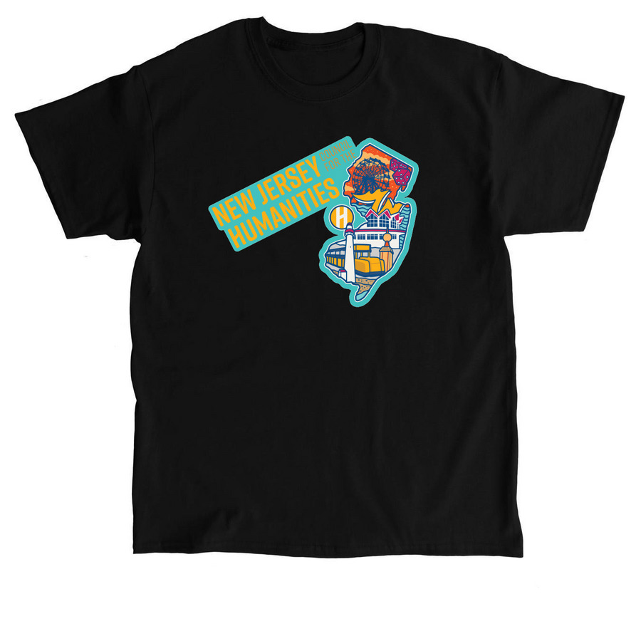 NJCH Jersey Shore, a Black Classic Unisex Tee