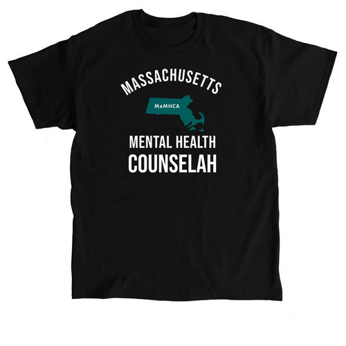 MA Mental Health Counselah, a Black Classic Unisex Tee