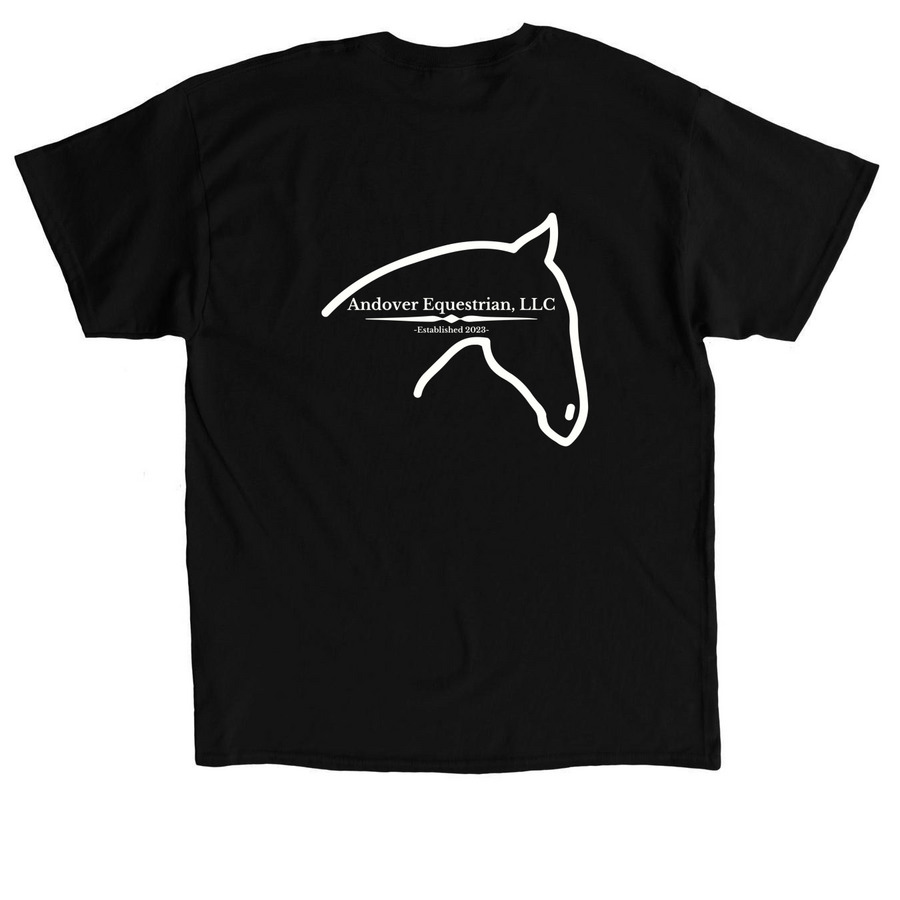 Ride into Summer, a Black Classic Unisex Tee (back-view)