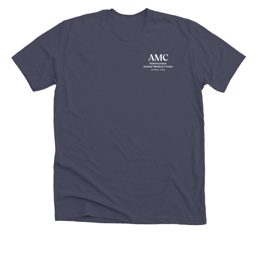 Support AMC With Every Shirt!&nbsp;, a Heather Midnight Navy Premium Unisex Tee