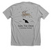 Coalition to Save Catalina Island Deer, a Athletic Heather Premium Unisex Tee (back-view)