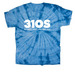 Astoria's Front Yard Since 2020, a Baby Blue Classic Tie Dye Tee