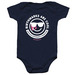 Birthmarks Are Cool-White Sunglasses-Onesie, a Navy Infant Onesie