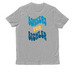 We are Bonkers for Jessica Bichler!, a Granite Grey Heather Allmade Organic Cotton Unisex Tee