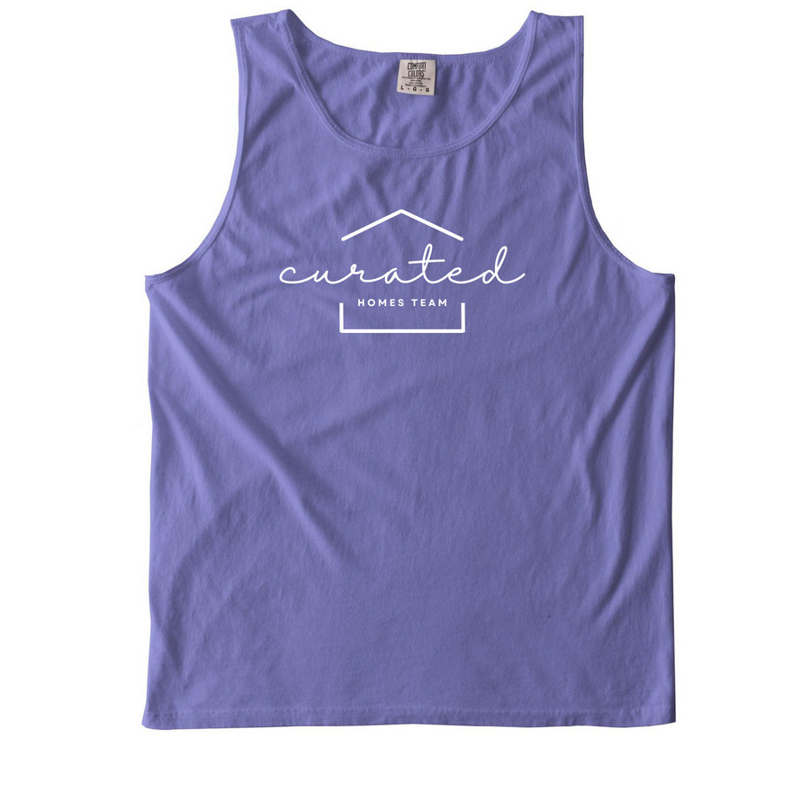 Summer Tees and Tanks, a Violet Comfort Colors Tank Top