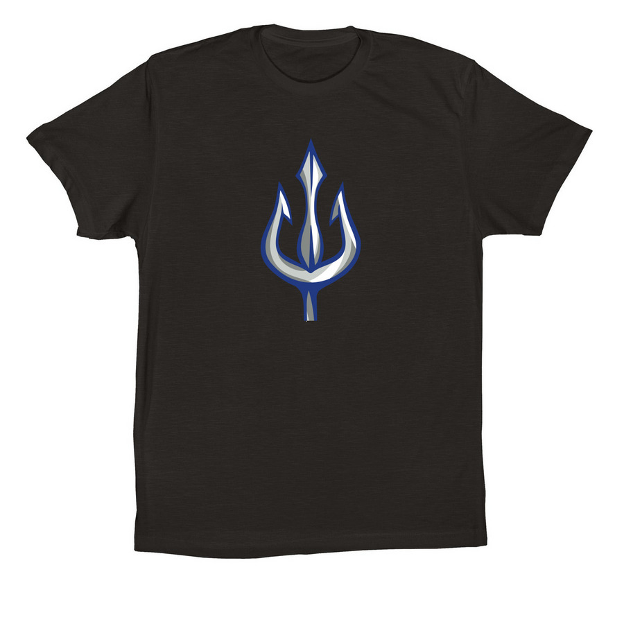 Pounder Trident, a Black Premium Cotton Tee