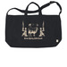 M&TM - CREAM/BLACK Tote Bag, a Black Reclaimist G2G Tote Bag
