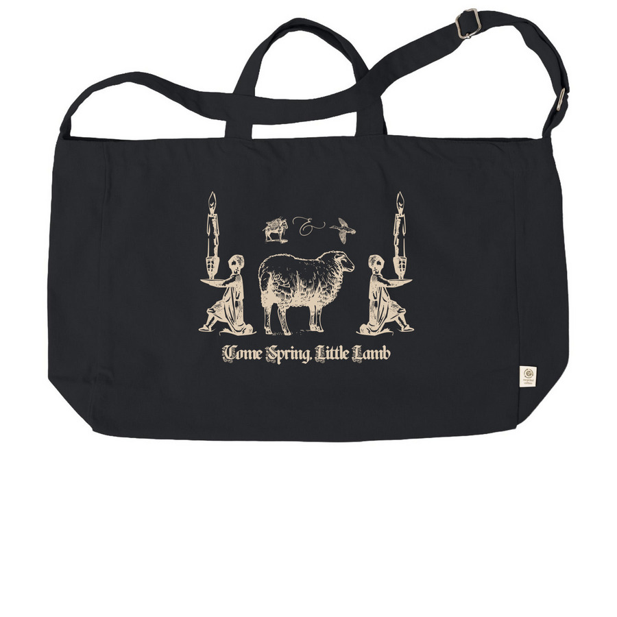 M&TM - CREAM/BLACK Tote Bag, a Black Reclaimist G2G Tote Bag