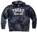treat dealer: sweatshirts, a Black Youth Tie Dye Pullover Hoodie