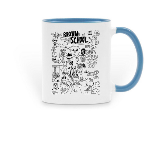 5th grade Kouveras design 2026, a Light Blue Two-Tone Ceramic Mug