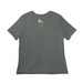 Carpe Sunshine Ladies T-shirt, a Blue Storm Women?s Relaxed Cotton Tee (back-view)
