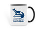 Waukesha Public Library Mug, a Black Two-Tone Ceramic Mug