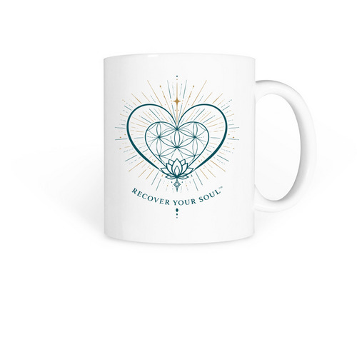 Recover Your Soul, a White Coffee Mug