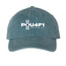 Vintage Hat with White Logo, a Teal