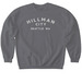 Hillman Crewneck Sweatshirt, a Charcoal Softstyle Crewneck Sweatshirt