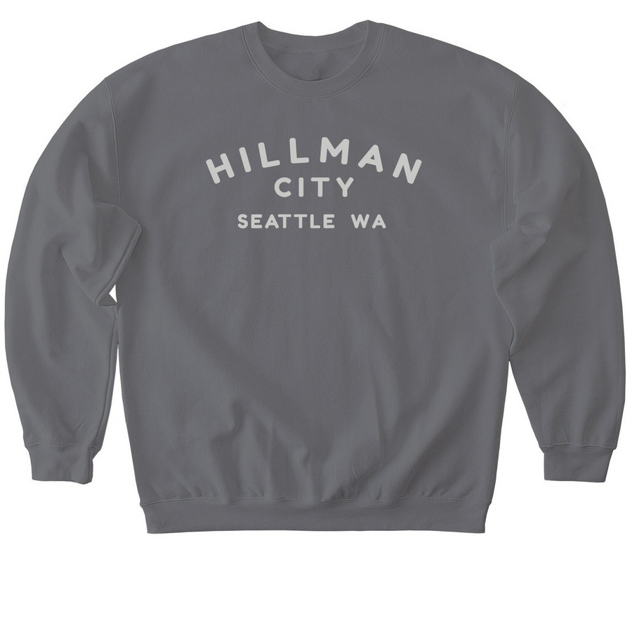 Hillman Crewneck Sweatshirt, a Charcoal Softstyle Crewneck Sweatshirt