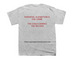 Parental Alienation, a Sport Grey Youth Unisex Tee (back-view)
