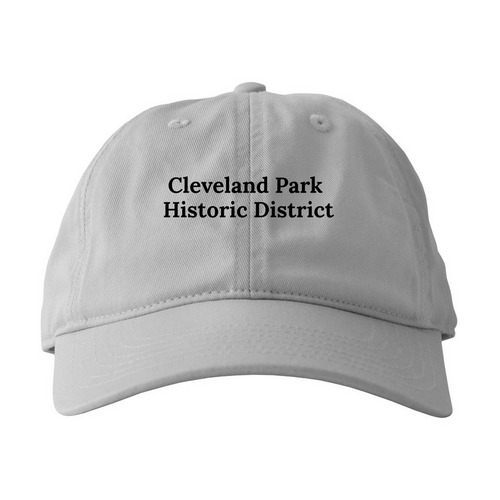 Cleveland Park Baseball Cap (Light Colors), a Dolphin Printed Eco Baseball Cap