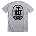 FunDiS Black Logo, a Athletic Heather Premium Unisex Tee (back-view)