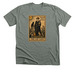 The Cat Lady, a Deep Heather Premium Unisex Tee