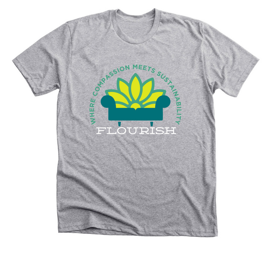 Flourish Merchandise&nbsp;, a Athletic Heather Premium Unisex Tee