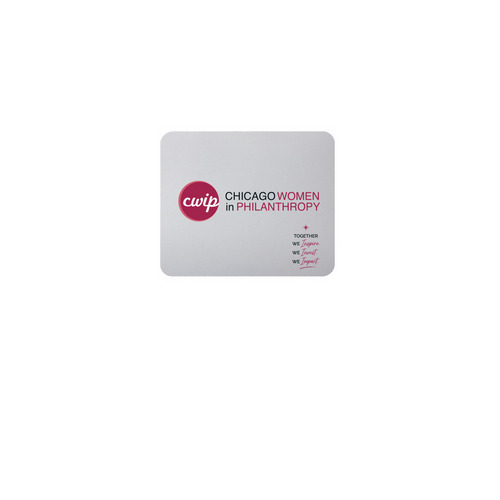 Chicago Women in Philanthropy&nbsp;(mouse pad), a White Full Color Mouse Pad