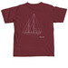 2026 REGATTA - MARY ROSE, a Brick Comfort Colors Unisex Tee (back-view)