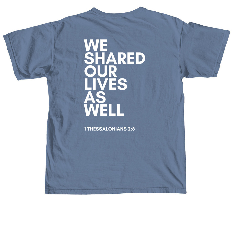 Mission-IL 2025, a Blue Jean Comfort Colors Unisex Tee (back-view)