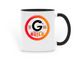 Reptile Guild Coffee Mug, a Black Two-Tone Ceramic Mug