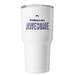 Fridays Are Awesome Tumbler, a White Insulated Tumbler