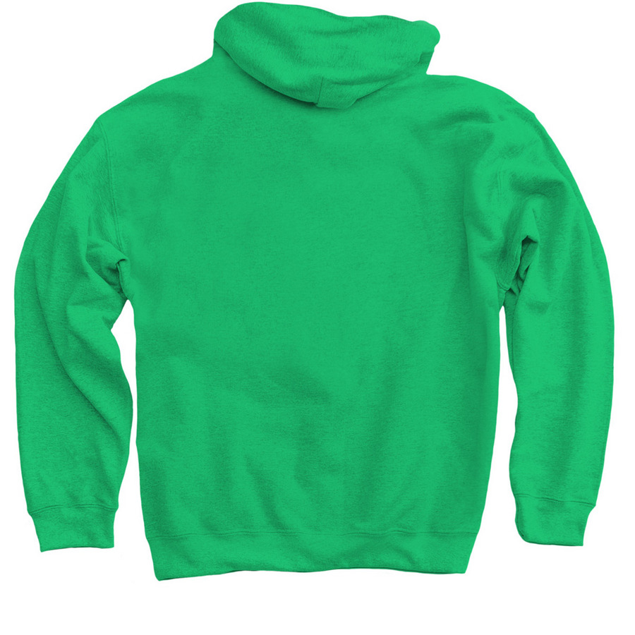 2026 Official Shirt, a Irish Green Pullover Hoodie (back-view)