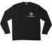 Activewear&nbsp;, a Black Unisex Performance Long Sleeve Tee