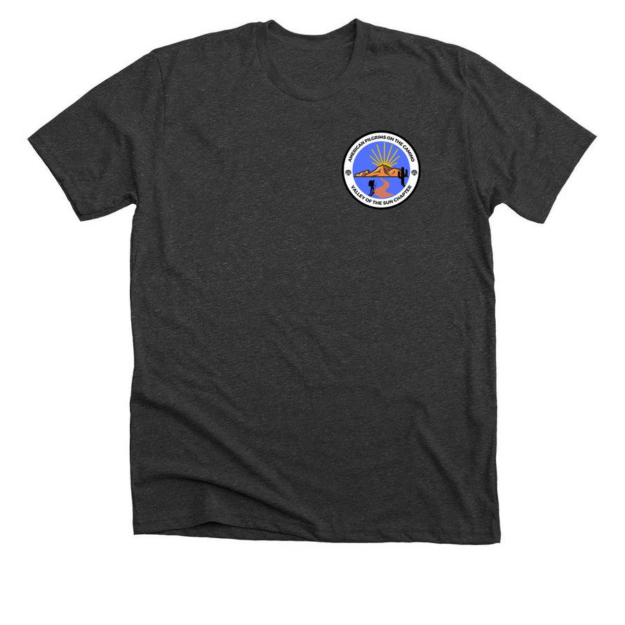 Valley of the Sun Chapter Shirts, a Dark Grey Heather Premium Unisex Tee