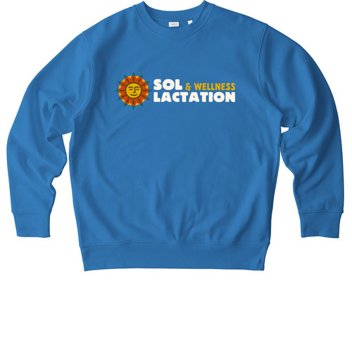 Sol Sweatshirt, a Mindful Blue Stanley/Stella Unisex Changer 2.0 Crewneck Sweatshirt