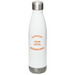 Support Your Local Researchers, a White Stainless Steel Water Bottle