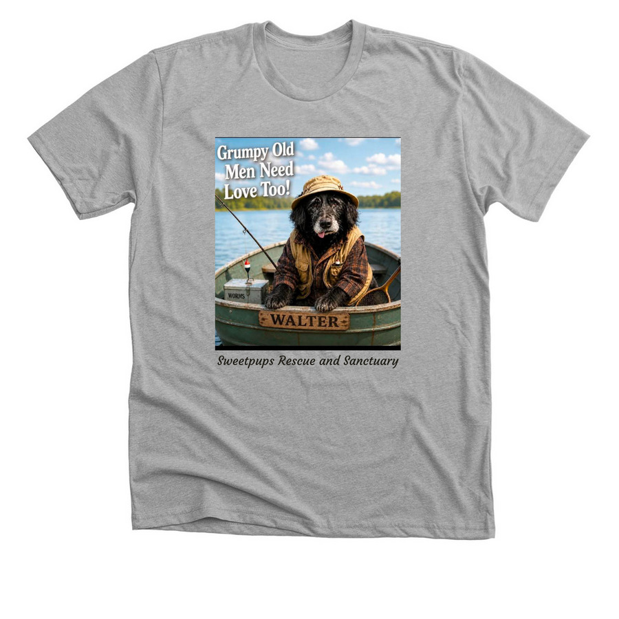 Because Walter Matters!, a Athletic Heather Premium Unisex Tee