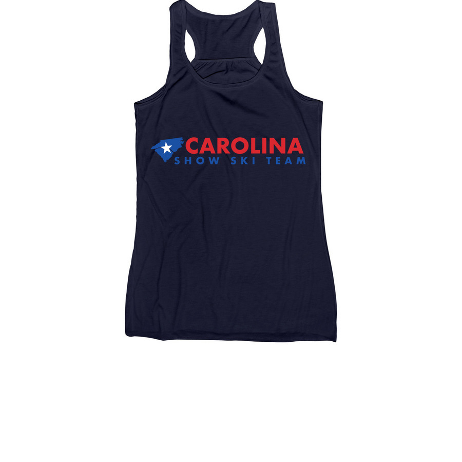 CSST Logo Front Only, a Navy Women's Racerback