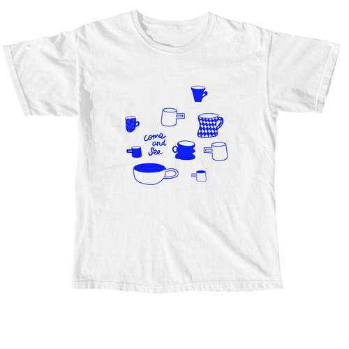 Come & See, a White Comfort Colors Unisex Tee