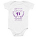 2026 Walk to Remember-Onesie, a White Infant Onesie